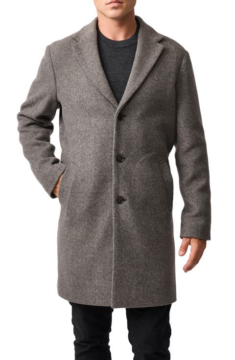 Colwood Wool Blend Twill Coat