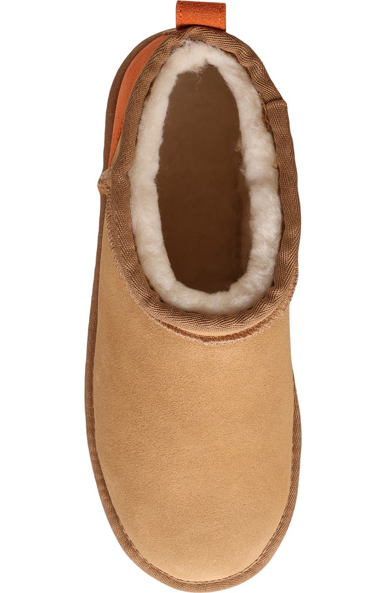 Mykos Suede Faux Fur Lined Boot, Alternate, color, Tan/ Rust
