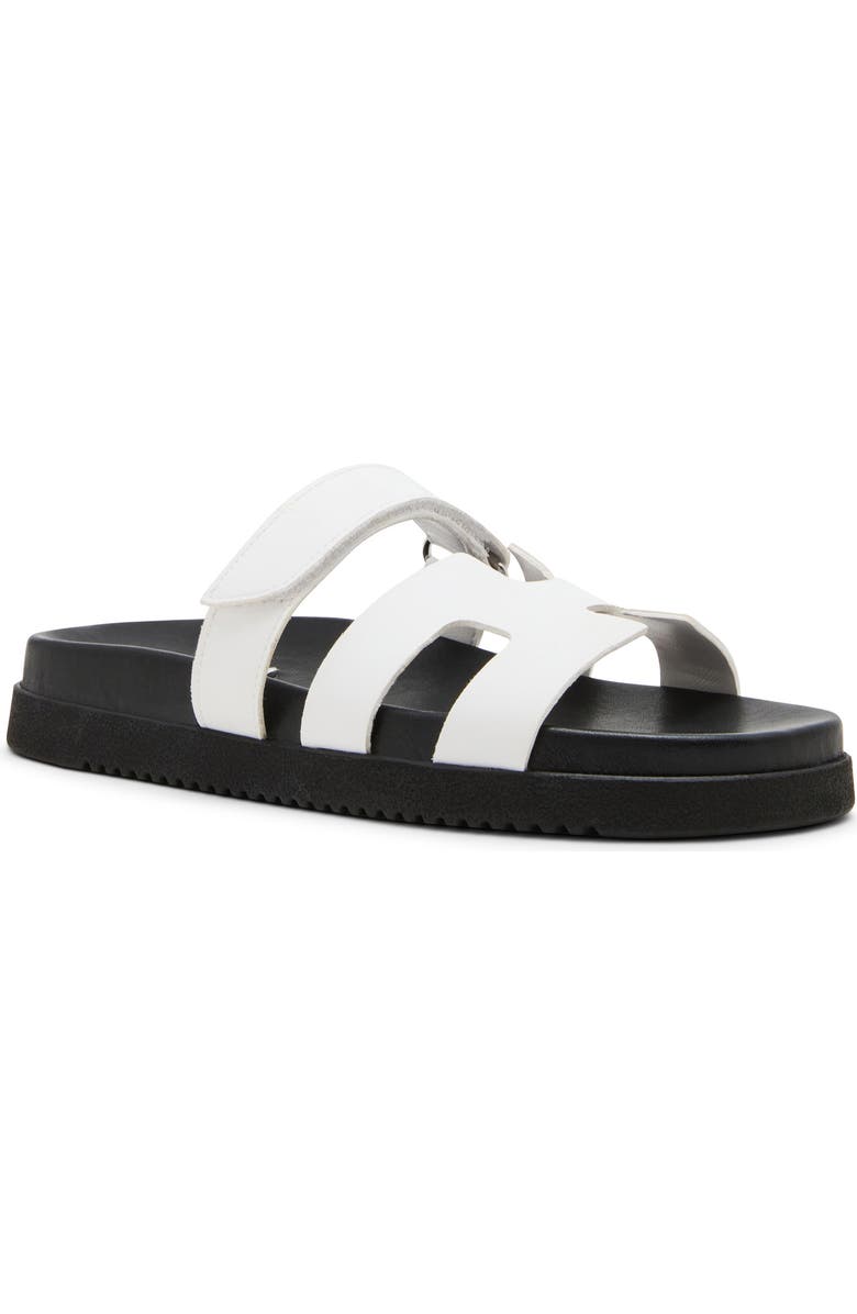 Steven New York Reaves Sandal, Main, color, White
