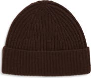 Nordstrom Cashmere Rib Knit Beanie