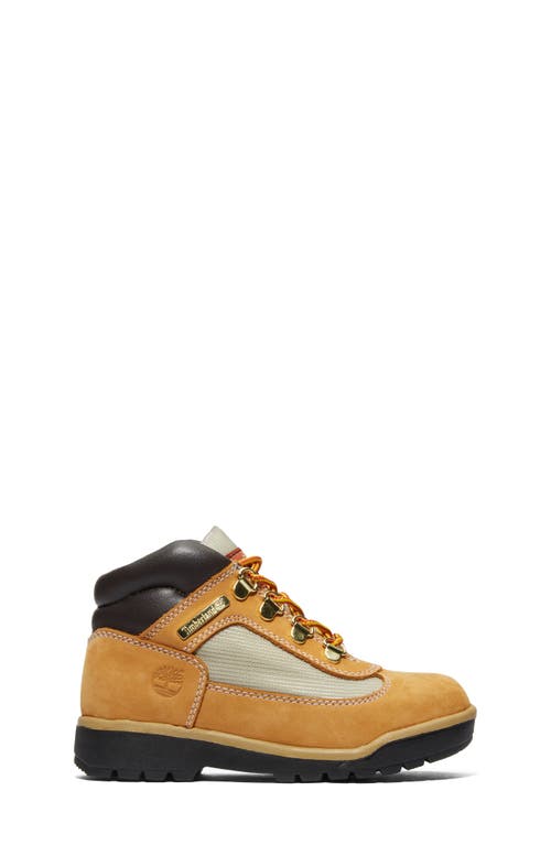 Timberland Kids' Field Mixed Media Boot In Wheat