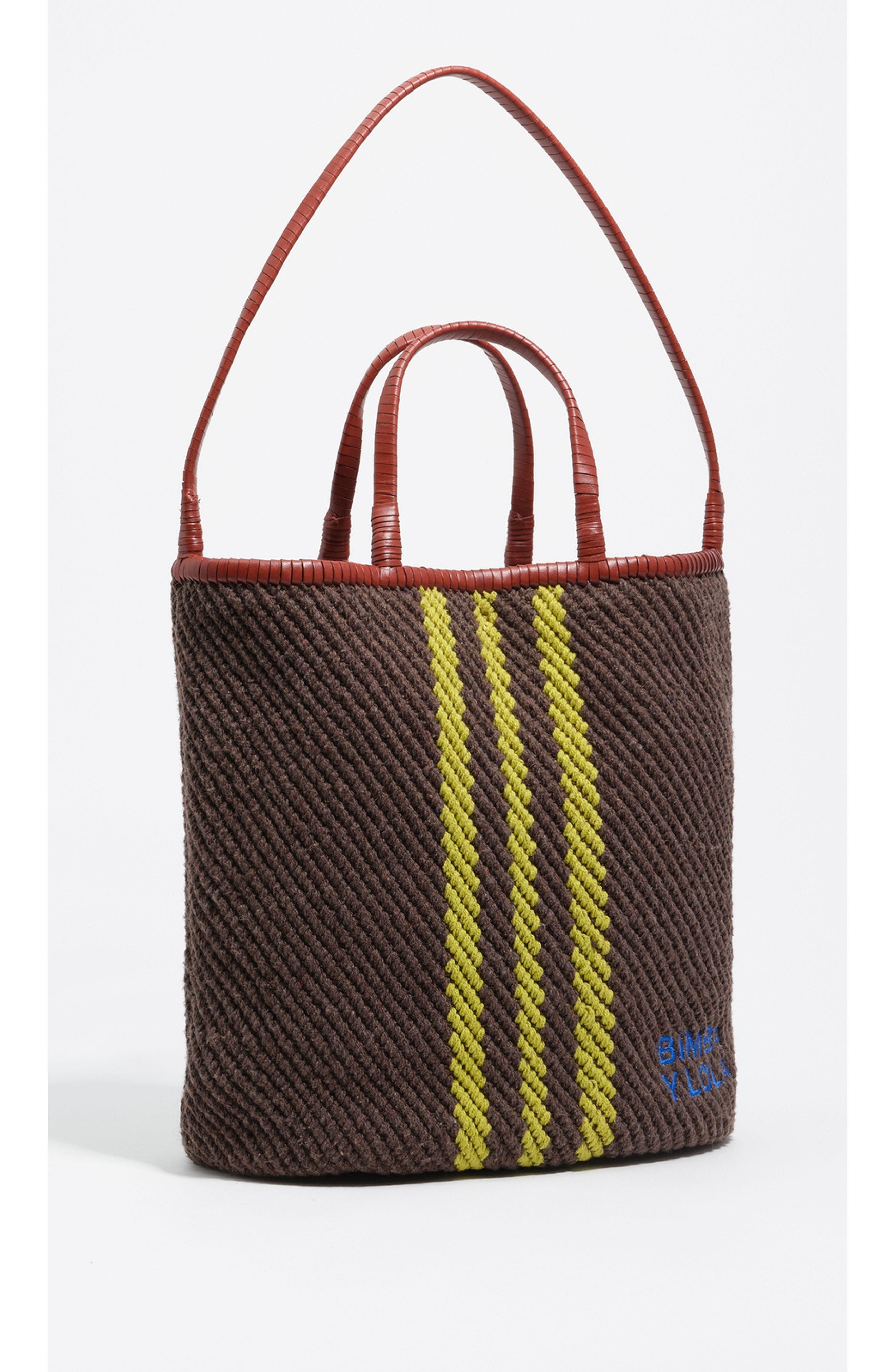 Bimba y Lola Shoulder Bag, Main, color, Brown