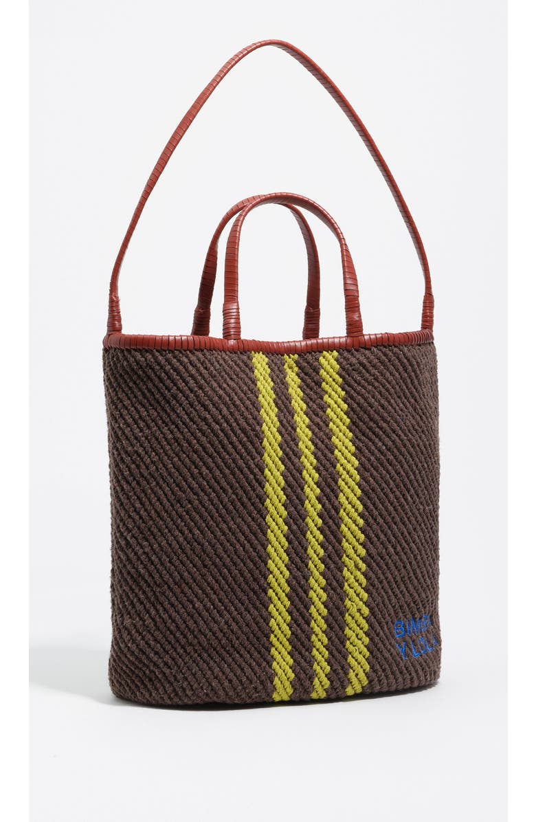 Bimba y Lola Shoulder Bag, Main, color, Brown