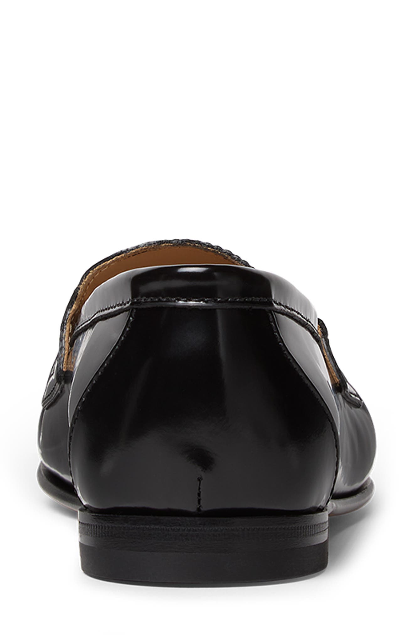 Scrunch Penny Loafer, Alternate, color, F0QA1 NERO