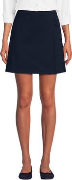Lands' End Ponte A Line Skort Above the Knee