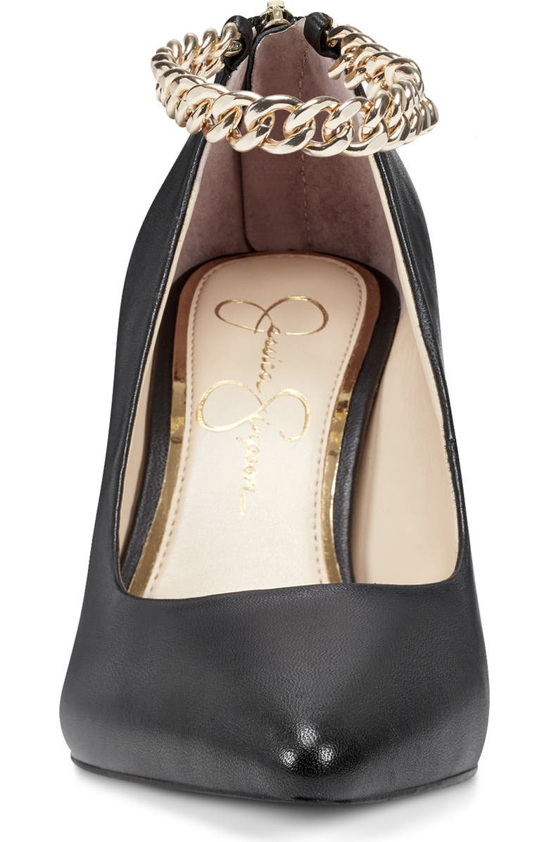 Jessica Simpson Abrellia Curb Chain Ankle Strap Pump, Alternate, color,