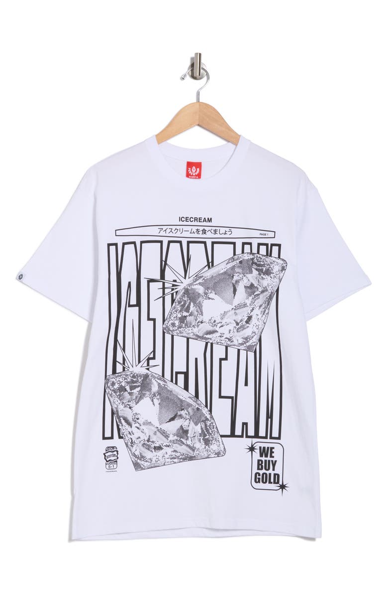ICECREAM Big Rocks Cotton Graphic T-Shirt, Alternate, color,