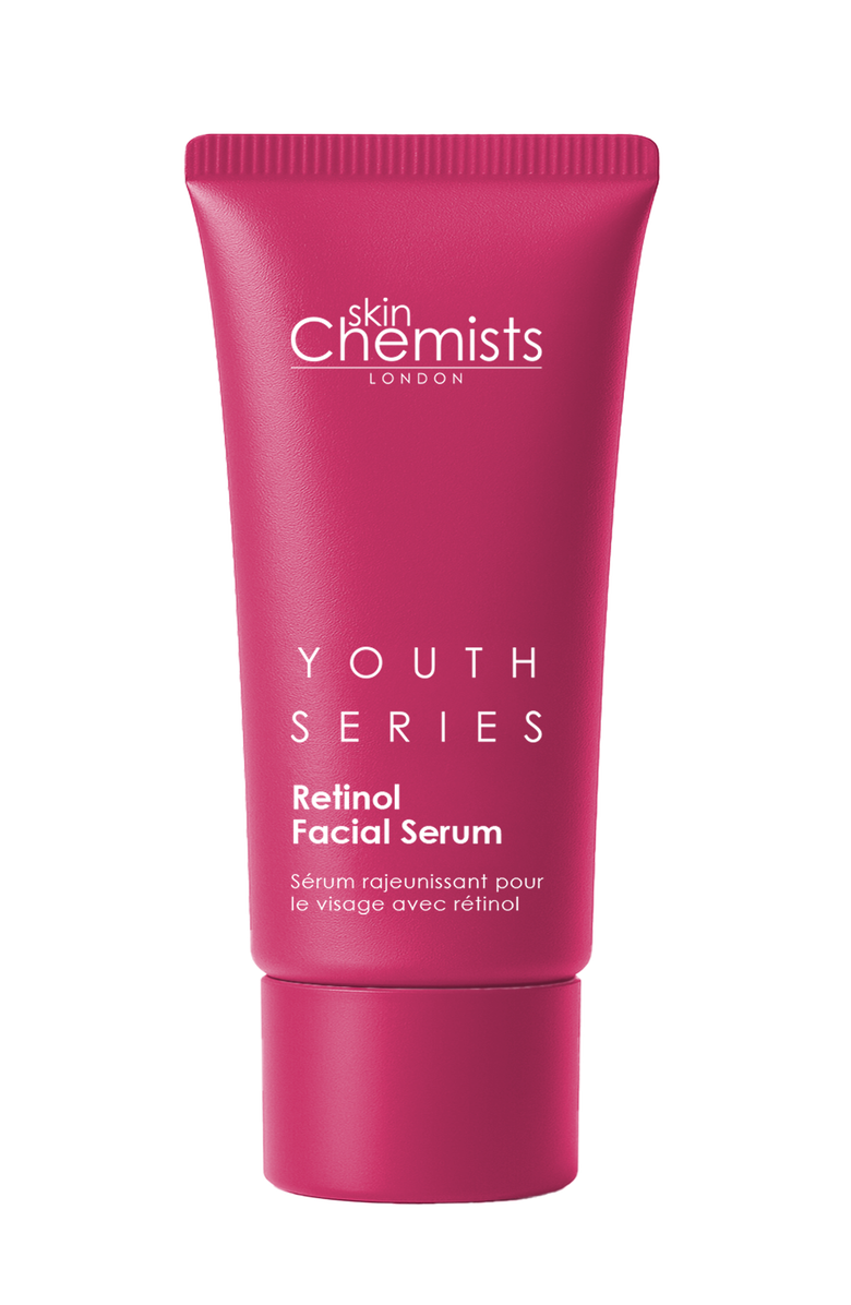 SKINCHEMISTS Youth Series Retinol & Bakuchiol Facial Serum 30ml, Main, color, 