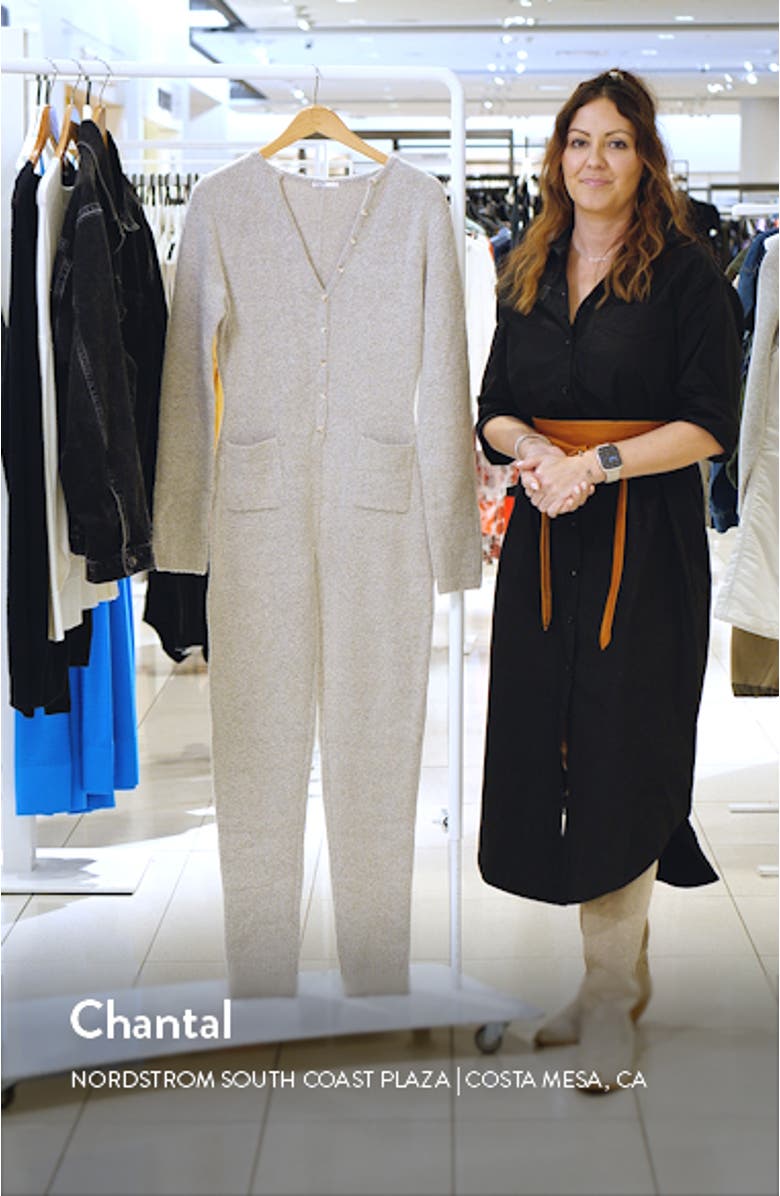 Tiggy Ribbed Lounge Jumpsuit, sales video thumbnail