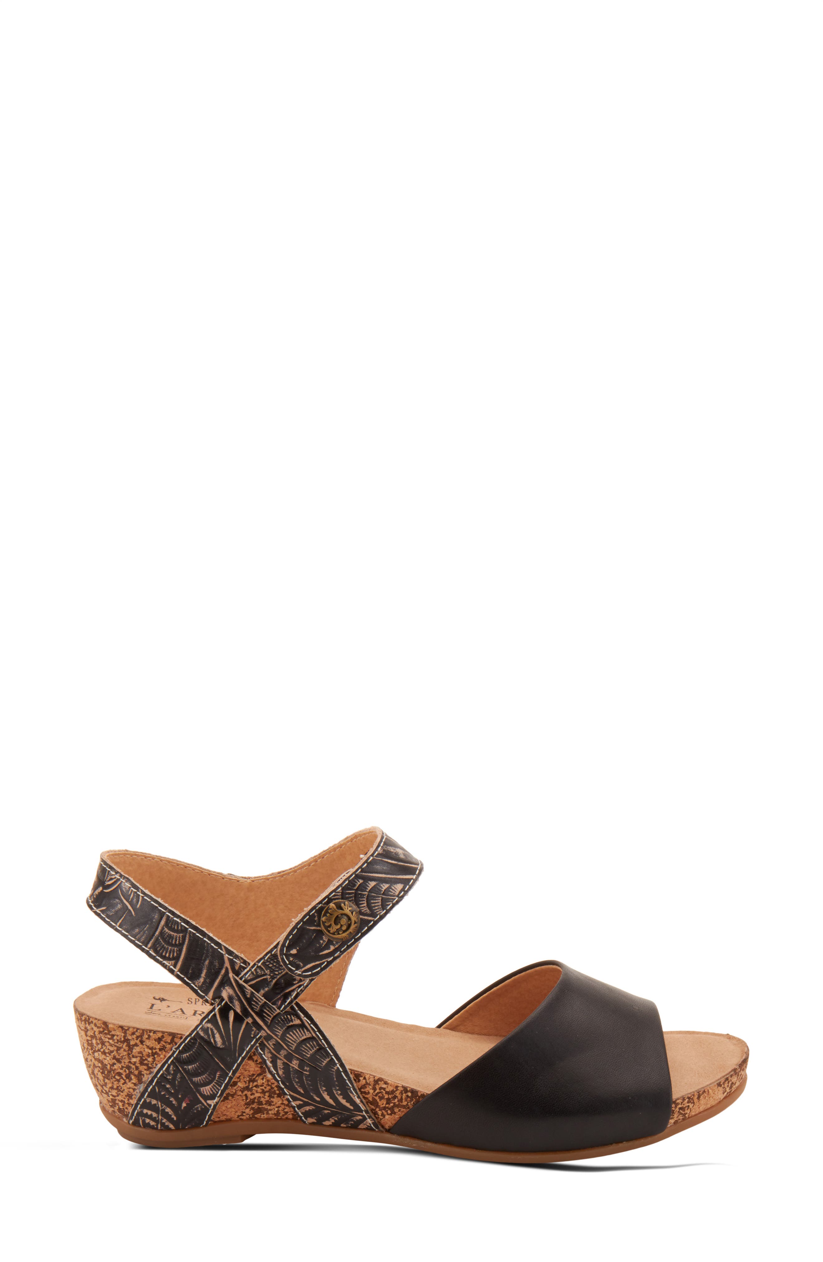 L'Artiste by Spring Step L'Artiste Ceylan Wedge Sandal, Alternate, color, 