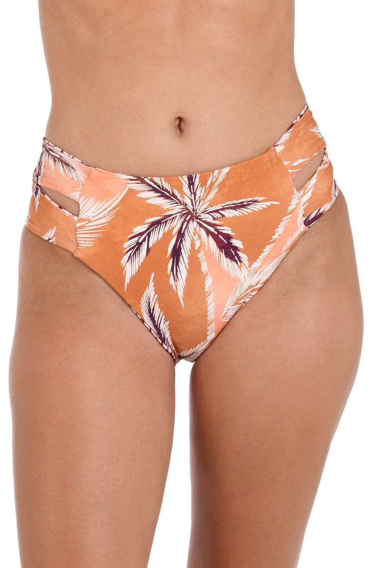 Sandy Cove Reversible Bikini Bottoms, Main, color, SIENNA
