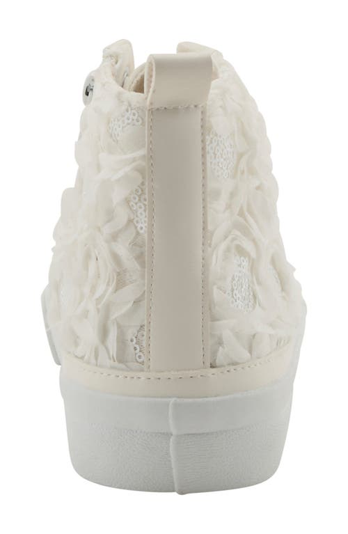 Patrizia By Spring Step Hastings High Top Sneaker In White