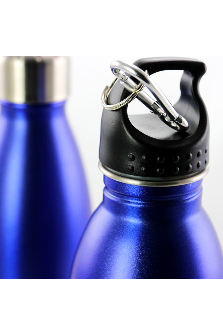 Luster Hydration 2 Piece Stainless Steel Thermal Hydration Bottle Set, Alternate, color, Blue