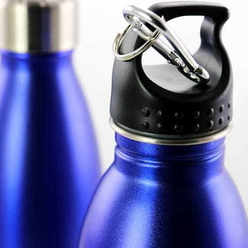 Mr Coffee Luster Hydration 2 Piece Stainless Steel Thermal Hydration Bottle Set In Blue