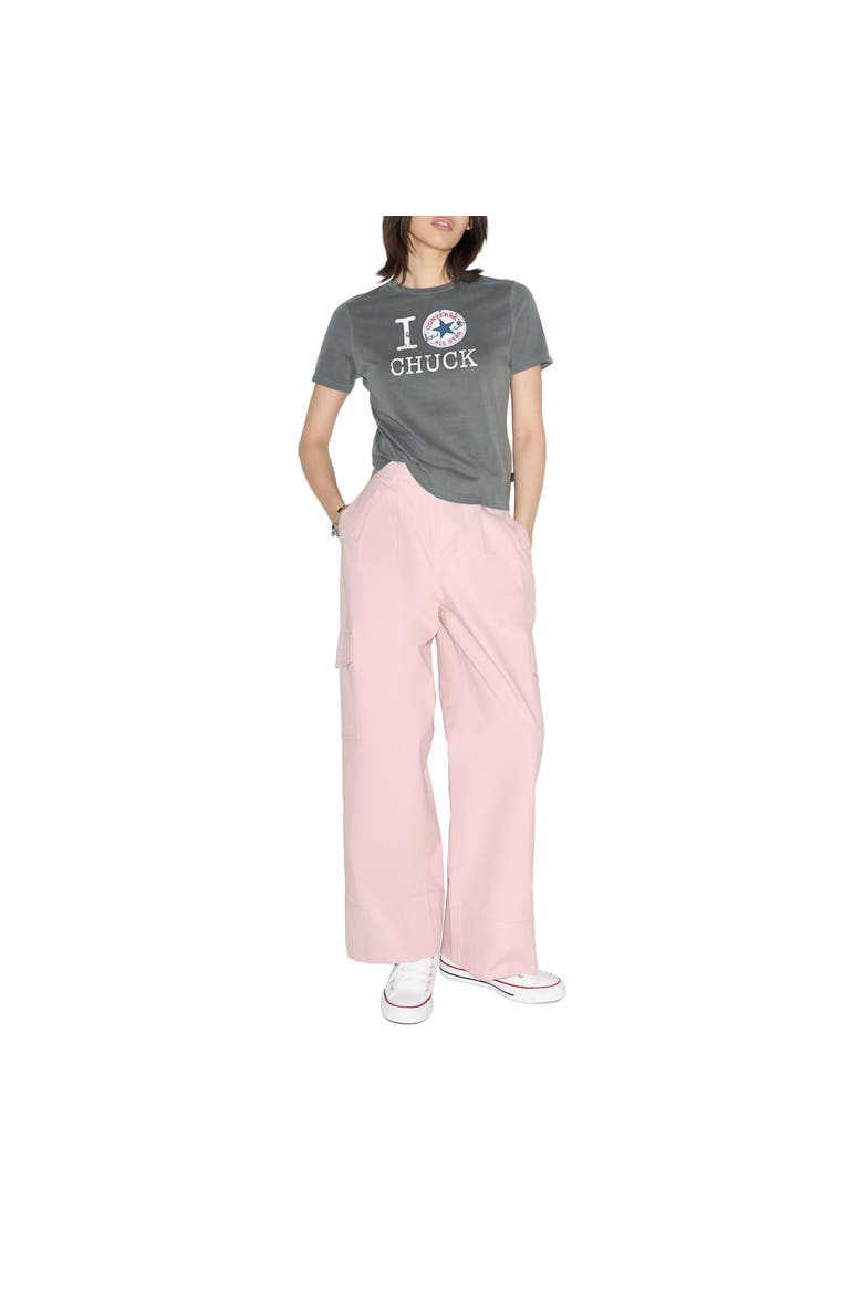 I Love Chuck Tee, Alternate, color, Converse Black
