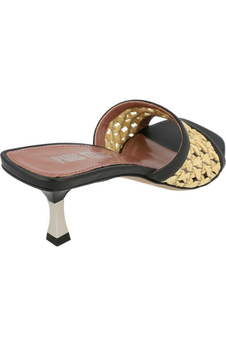 Paris Texas Lorena Slide Sandal, Alternate, color, Naturale-Black