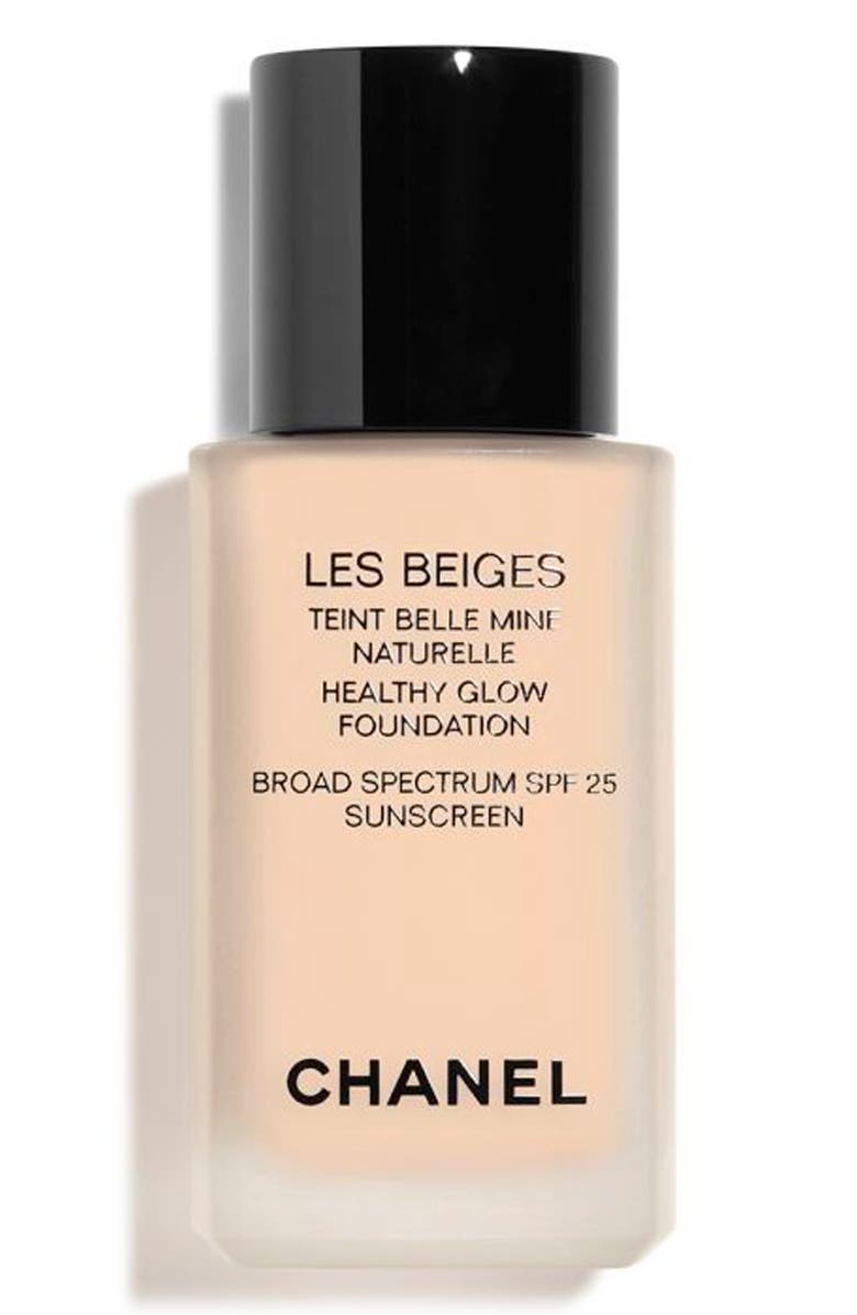 CHANEL LES BEIGES HEALTHY GLOW <br /
Foundation Broad Spectrum SPF 25 Sunscreen, Alternate, color, 40