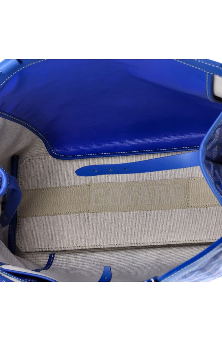 Pre-Owned Goyard Bellechasse Bag Coated Canvas PM, Alternate, color, Blue