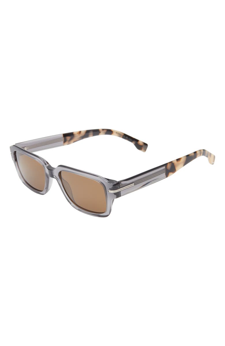 BOSS 53mm Rectangular Sunglasses, Alternate, color,