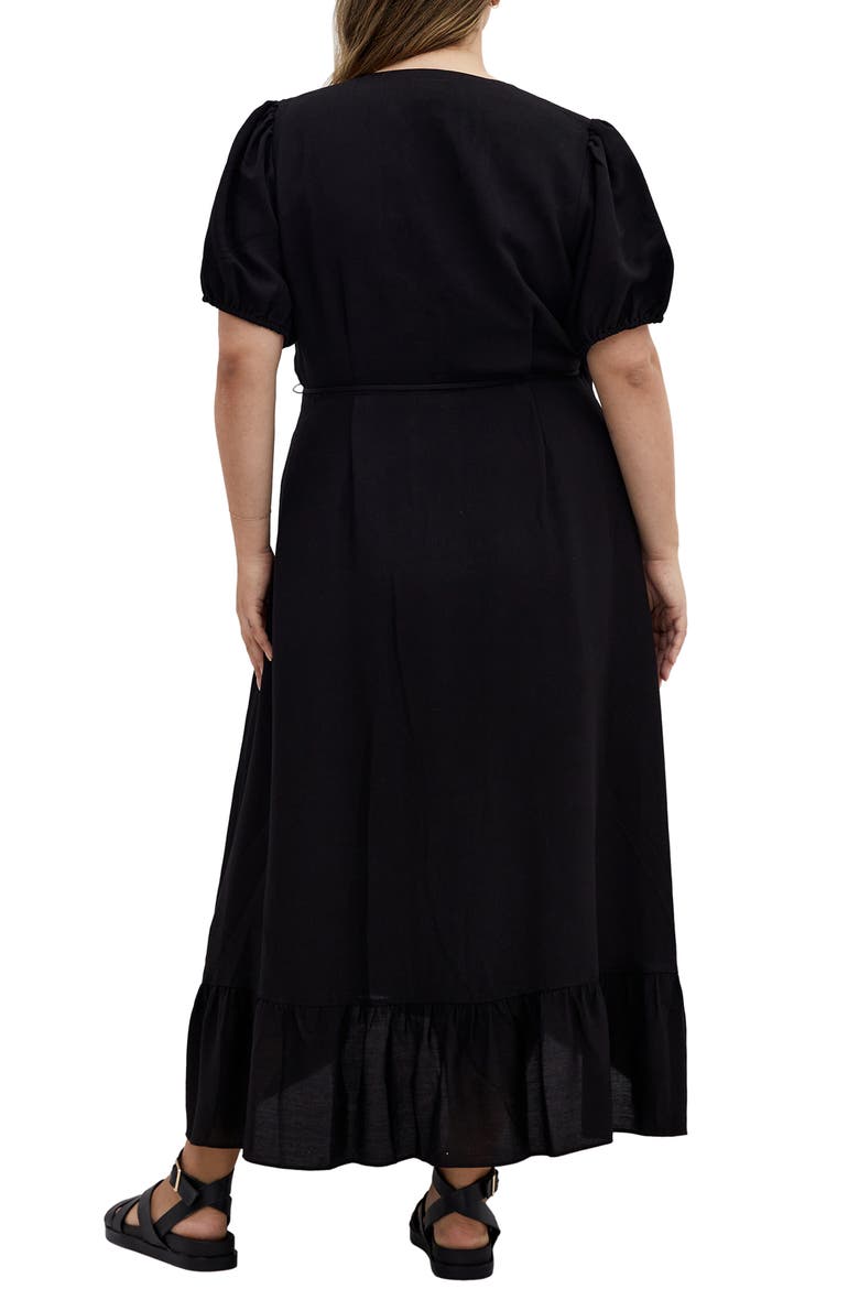 city chic maxi wrap dress City Chic Women's Plus Size Dress