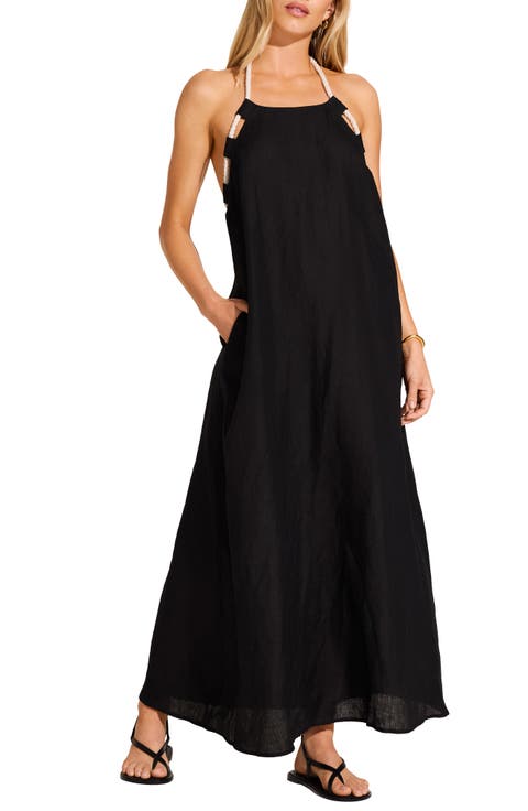 Avery Cover-Up Halter Dress