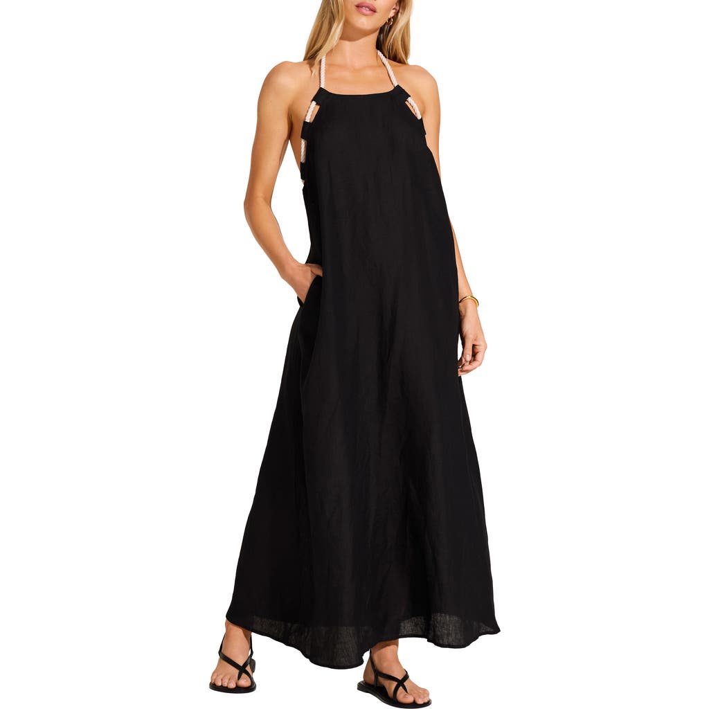VITAMIN A VITAMIN A® AVERY COVER-UP HALTER DRESS