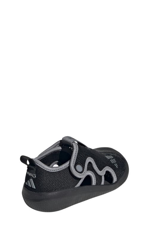 Adidas Originals Adidas Kids' Altaventure 3.0 Swim Sandal In Black/grey/black