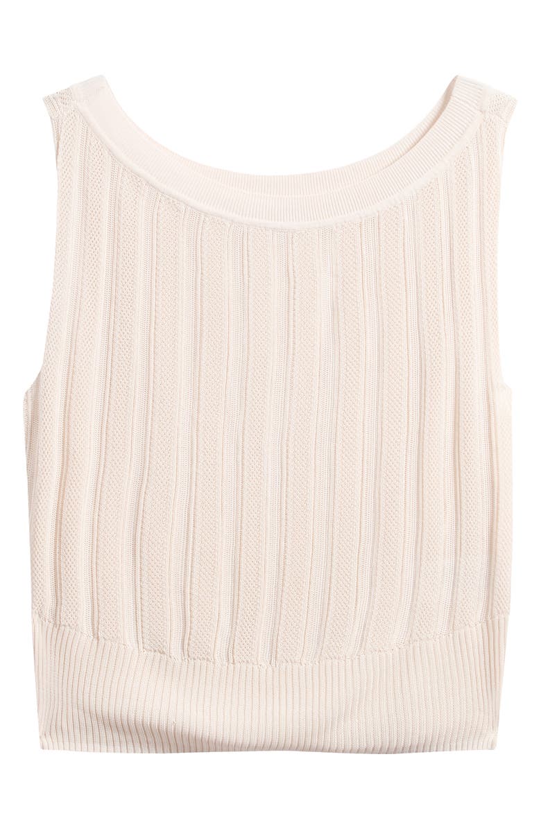 Free People Reese Pattern Sweater Tank, Alternate, color, Champagne Dreams