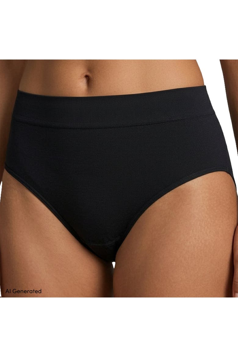 Bikini Brief Cotton Comfort Seamless Basics 3 Pack Panties, Alternate, color, Clay Bisque Pk