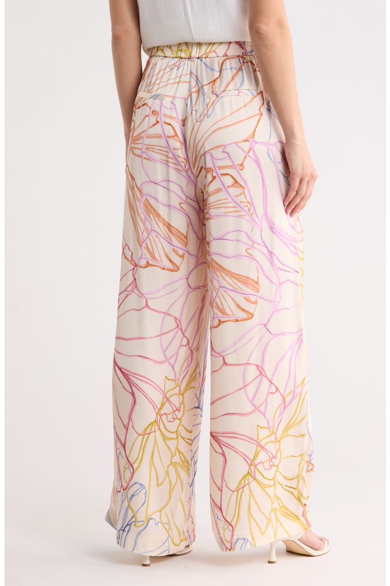 Philo Woven Wide Leg Pants, Alternate, color, PASTEL SKECTH