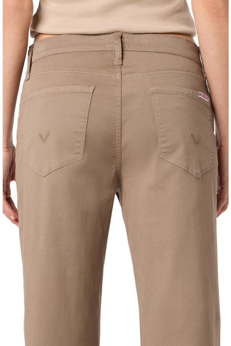 Rosalie High Rise Wide Leg Ankle Crop Pants, Alternate, color, DESERT TAUPE