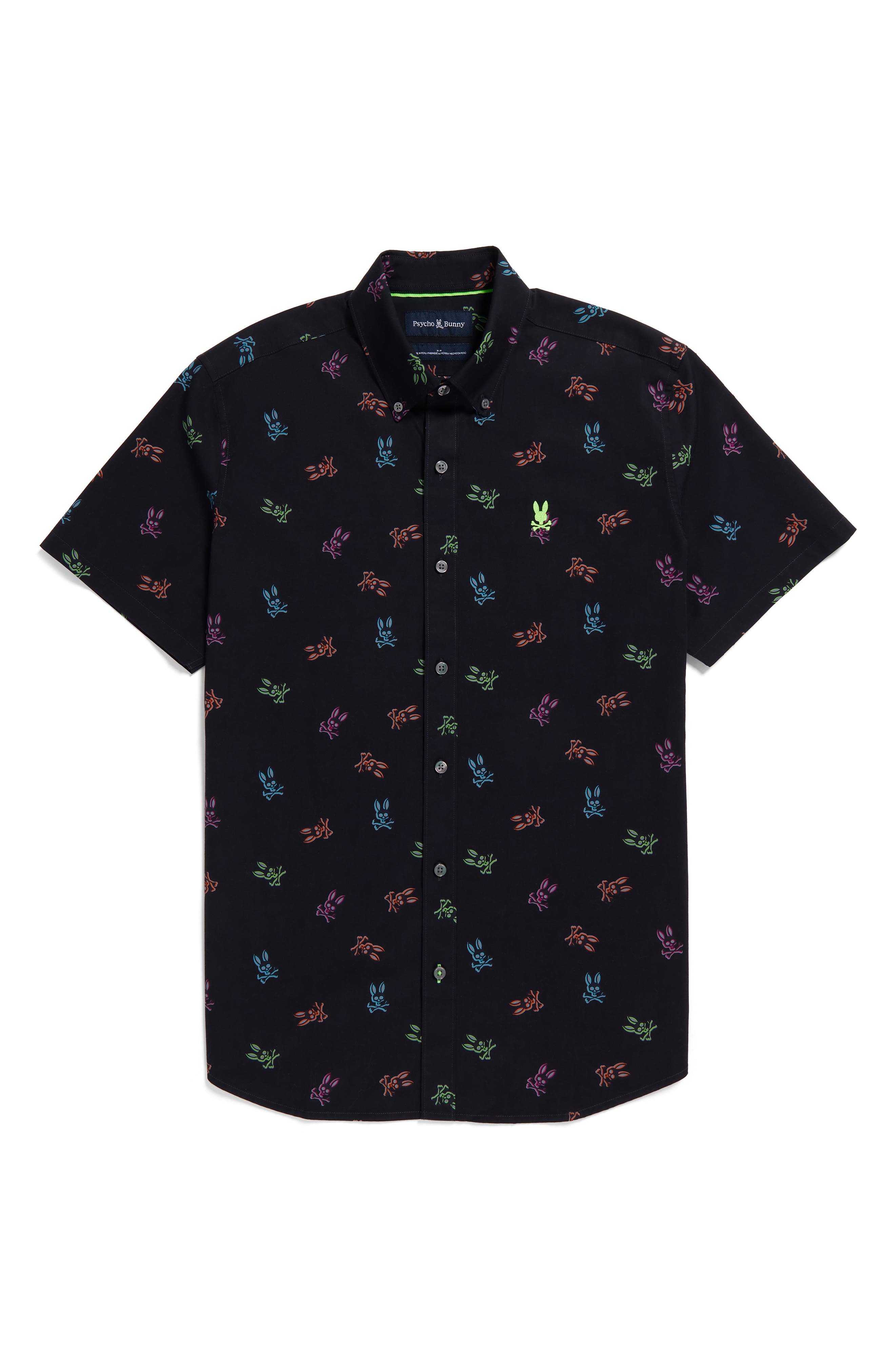 psycho bunny dress shirts slim fit Psycho Bunny Jackson Classic Fit Stretch Knit Spread Collar Solid Dress  Shirt at Hamilton Place in Chattanooga, TN