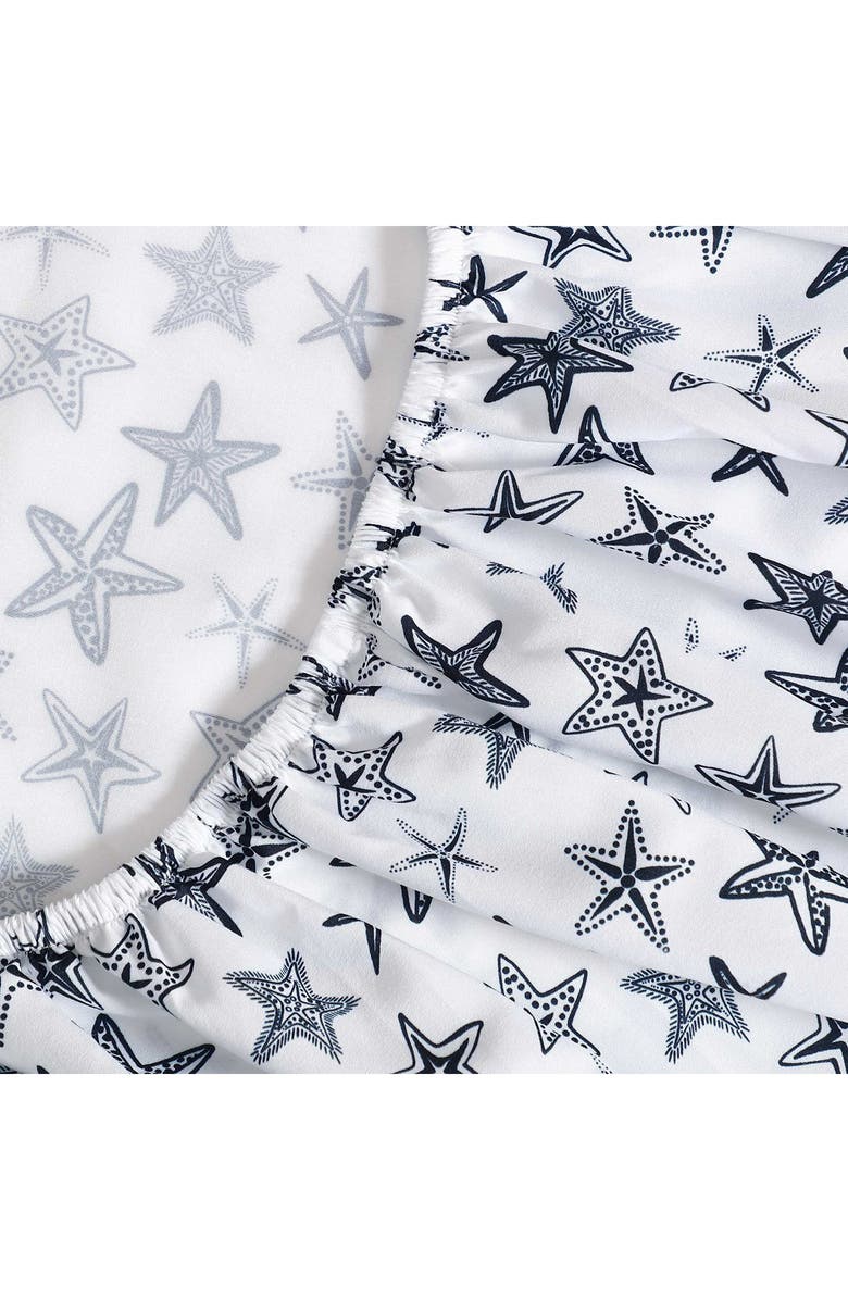 Nautica Saltwater Stars Cooling Microfiber Sheet Set, Alternate, color, 