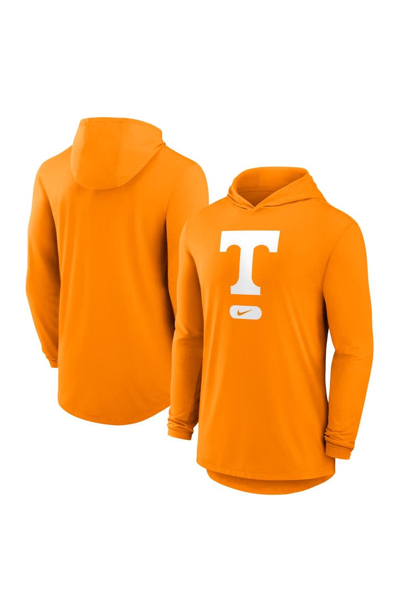 Nike Men's Nike Tennessee Orange Tennessee Volunteers Lightweight Performance Long Sleeve Hoodie T-Shirt, Main, color,
