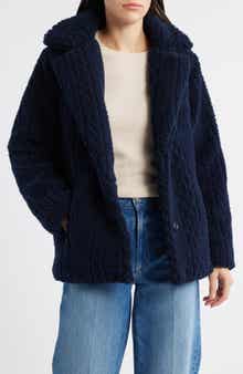 Bernardo Cable High Pile Fleece Jacket