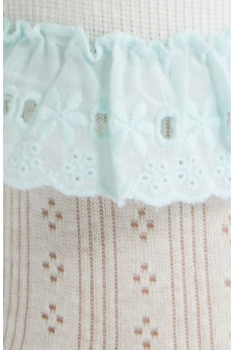 Bobby Lace Ankle Socks, Alternate, color, WHITE