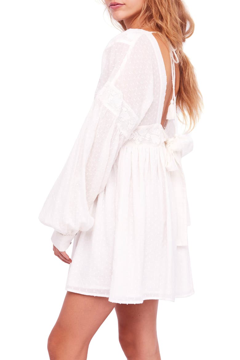 Sugarpie Minidress, Alternate, color, WHITE
