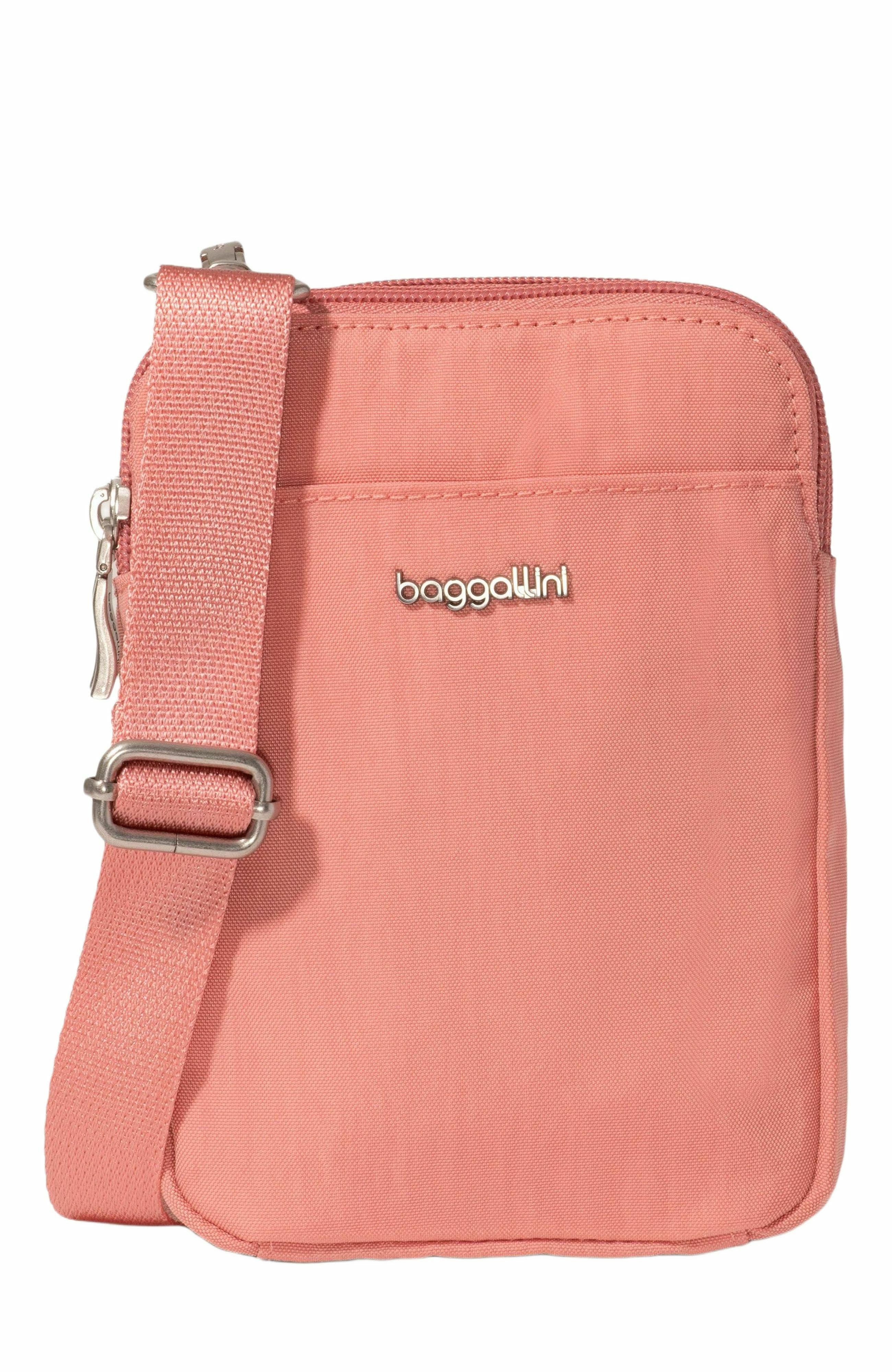 BAGGALLINI Modern Take Two RFID Crossbody Bag in Terracotta 