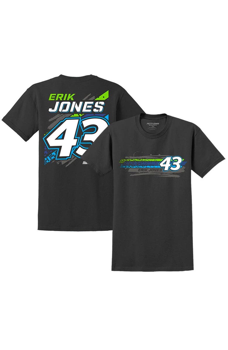 E2 APPAREL Men's Black Erik Jones Extreme T-Shirt, Main, color, Black