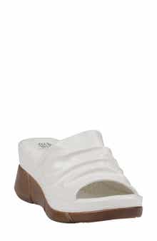 GC SHOES Nora Ruched Wedge Sandal