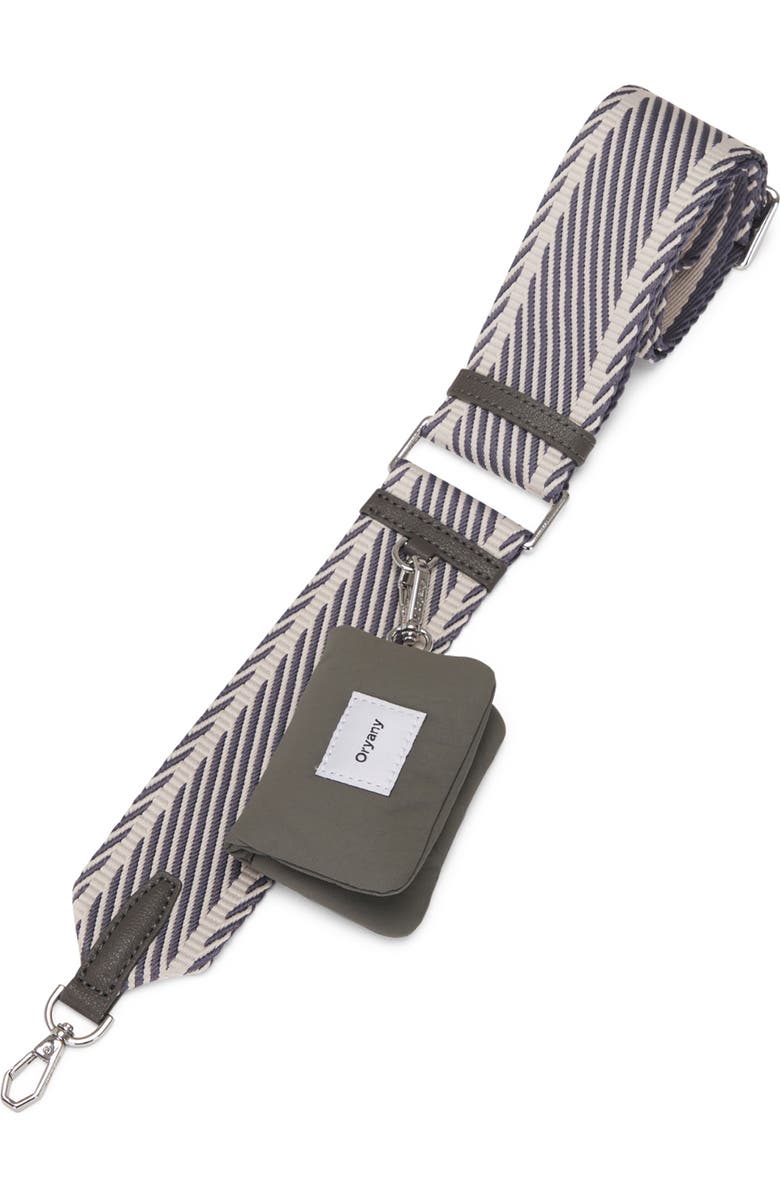 Oryany Medium Banana Crossbody Bag, Alternate, color, Dark Grey