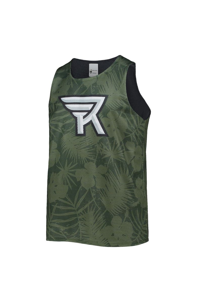 FOCO Men's FOCO Green/Black Rochester Knighthawks Reversible Mesh Tank Top, Alternate, color, Green