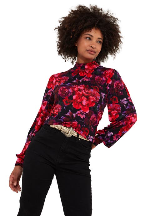 Stretch Knit Mockneck (Plus)