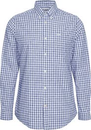 Barbour Kanehill Tailored Fit Gingham Button-Down Shirt