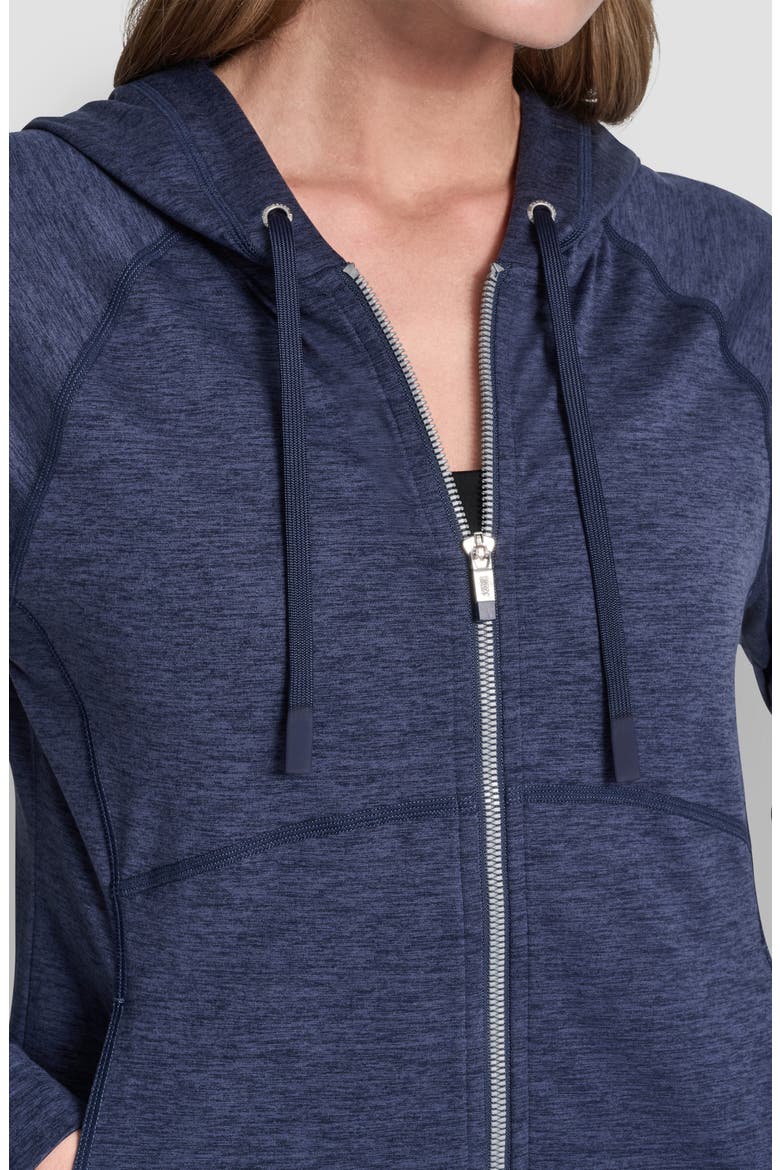 Spacedye Full Zip Hoodie, Alternate, color, PEACOAT SPACEDYE