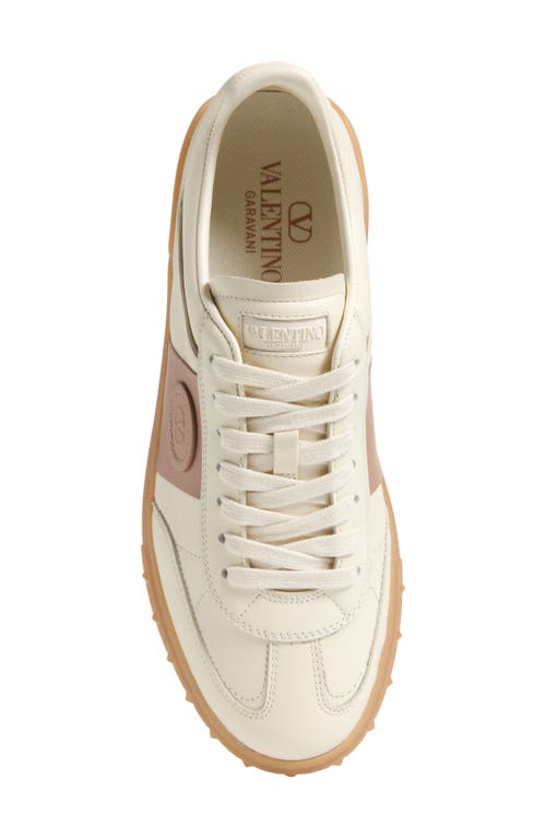 Shop Valentino Garavani Upvillage Low Top Sneaker In Ivory/multi