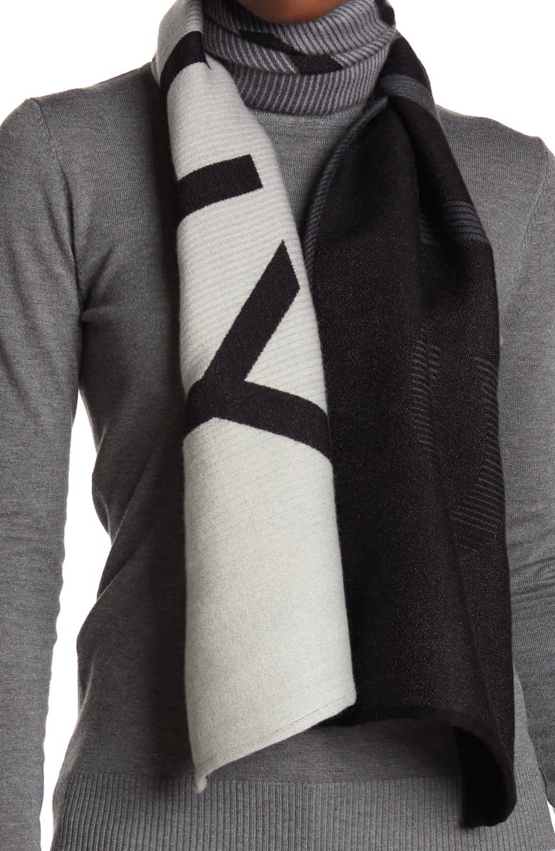 Givenchy Degrade Wool Blend Scarf, Main, color, 