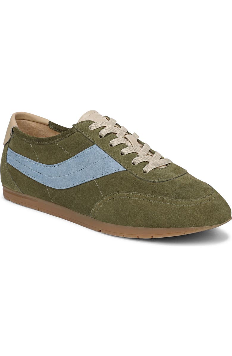 Vince LA Runner Sneaker, Main, color, Loden Green/ Glacial Blue