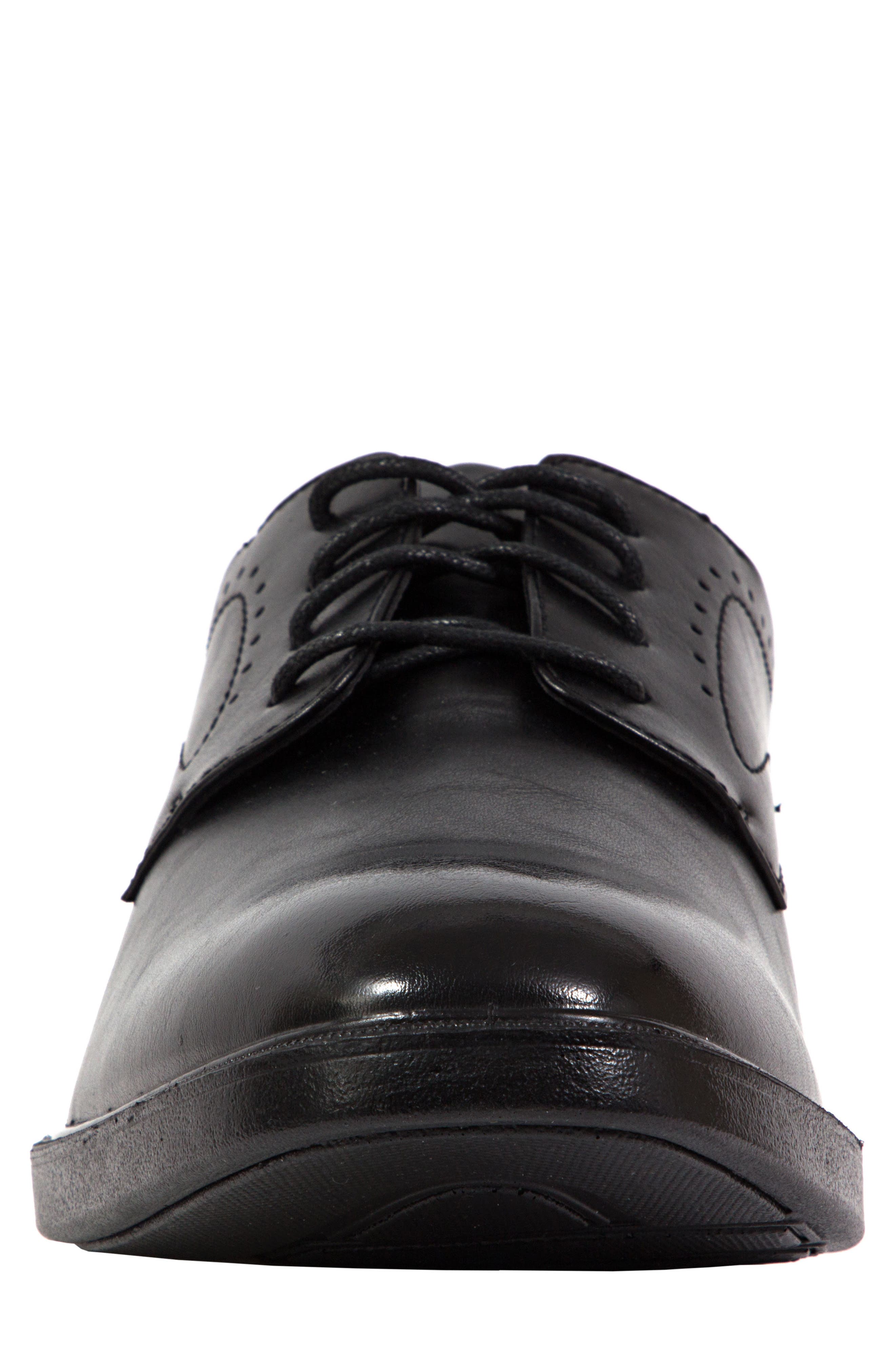 Deer Stags Metro Derby - Wide Width Available, Alternate, color, Black