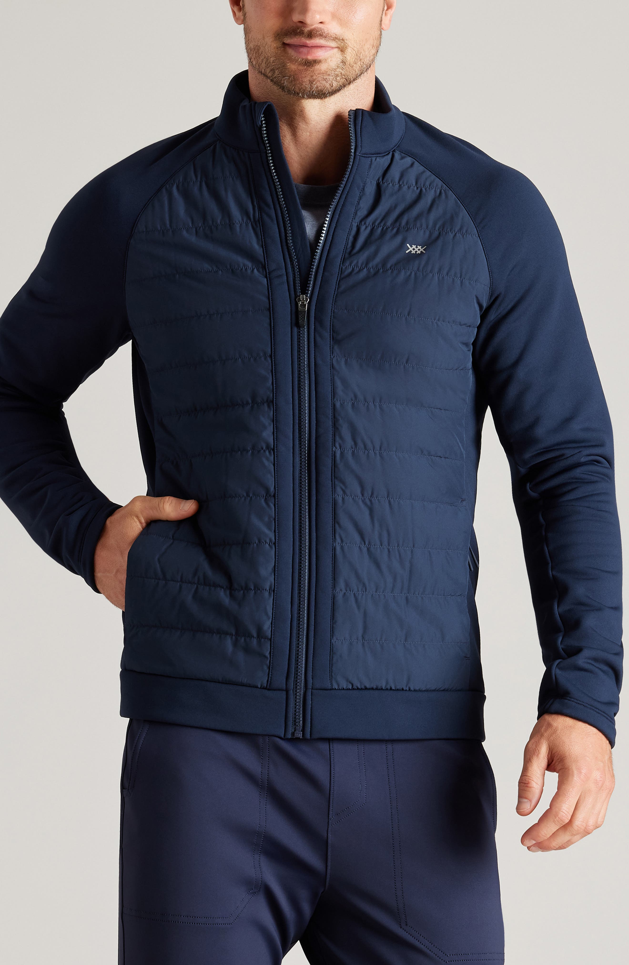 Rhone Alpine Insulated Water Resistant Active Jacket in True Navy 
